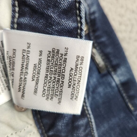 Silver Jeans Womens 36x29 Suki Skinny Leg Ankle Stretch Curvy Dark Wash Denim - Picture 12 of 14